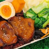 烤松阪豬小排餐盒