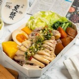 港式蔥燒雞腿餐盒