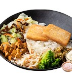 黃金塔塔鱈魚排飯