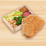 黃金豬排飯包