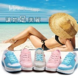 魅姬∥涼爽夏日新色網布增高休閒鞋‧3色【TB4400】