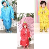 妮 韓板卡通造型兒童雨衣