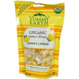 YUMMY EARTH 天然有機水果糖--有機清爽檸檬糖~! 3.3 oz (93.5 g)