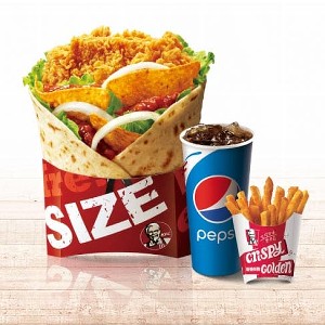 墨西哥莎莎霸王捲套餐