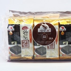 韓國有名莞島海苔-胡蔴油口味