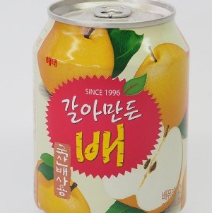 韓國進口水梨汁(12罐，每一罐為238ml)