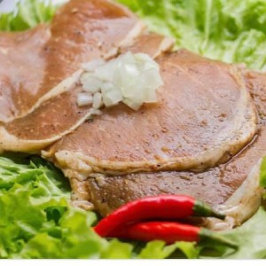 醃烤肉片(400公克.大約5-6片)