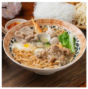 麻辣新社香菇皮蛋牛肉鍋燒