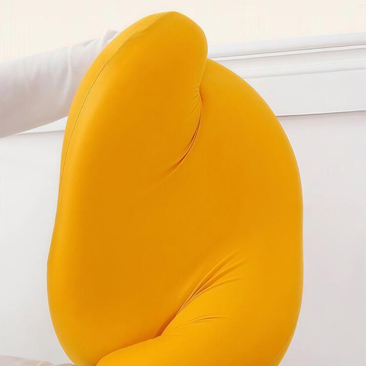 【CityStar】貓肚肚觸感記憶棉護頸枕 (藍色款)