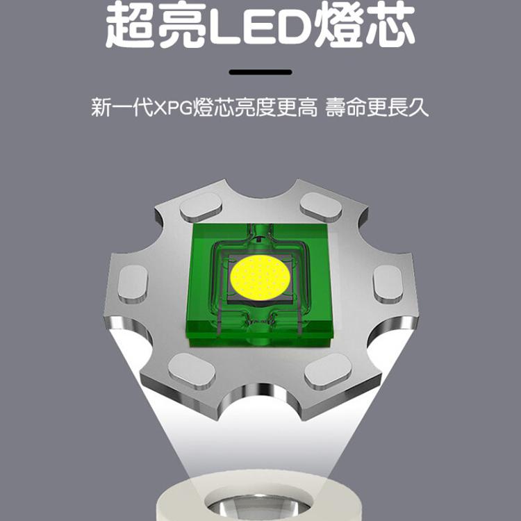 【CityStar】多功能戶外攜帶式手電筒COB側燈