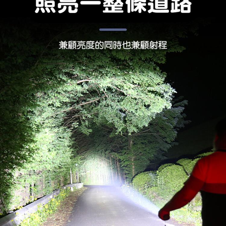 【CityStar】多功能戶外攜帶式手電筒COB側燈