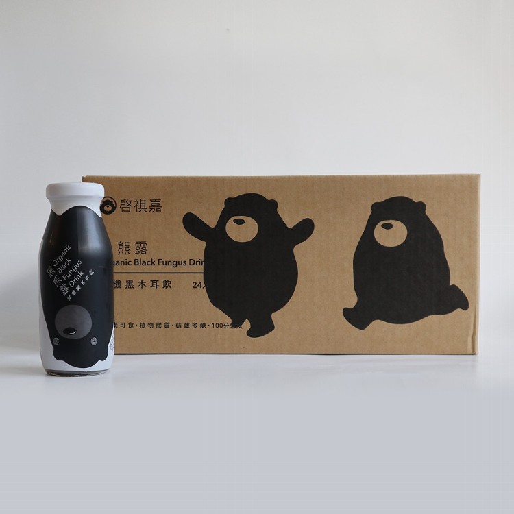 【啓祺嘉】黑熊露有機黑木耳飲(A.A.無添加認證)