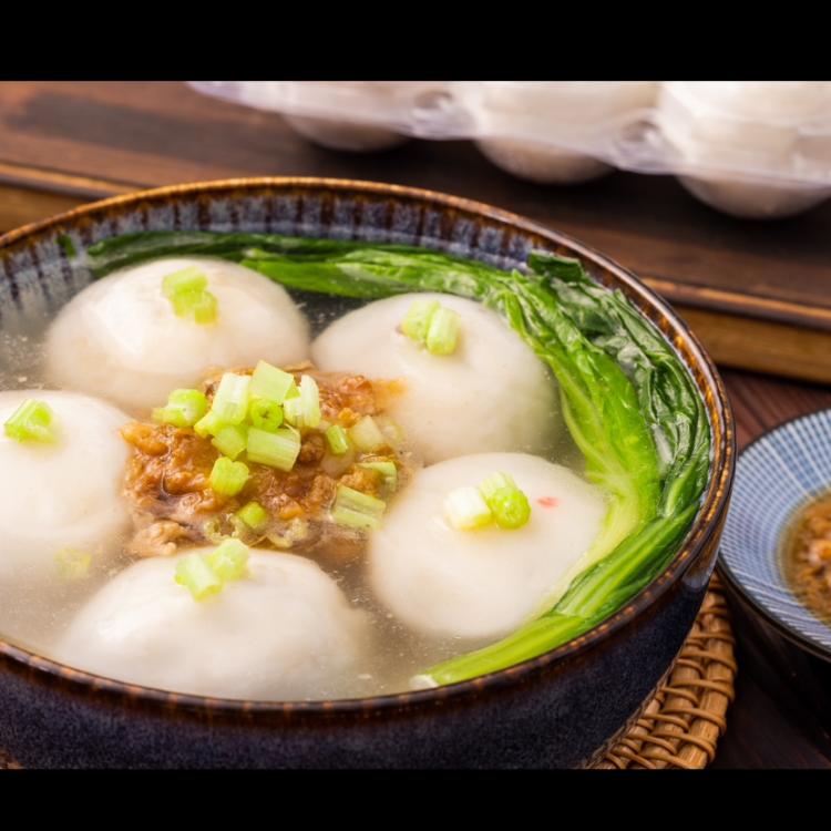 【嘉義老師傅】巨無霸大顆手工古早味鹹湯圓（附肉燥調理包）