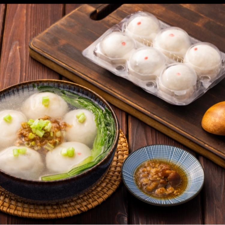 【嘉義老師傅】巨無霸大顆手工古早味鹹湯圓（附肉燥調理包）