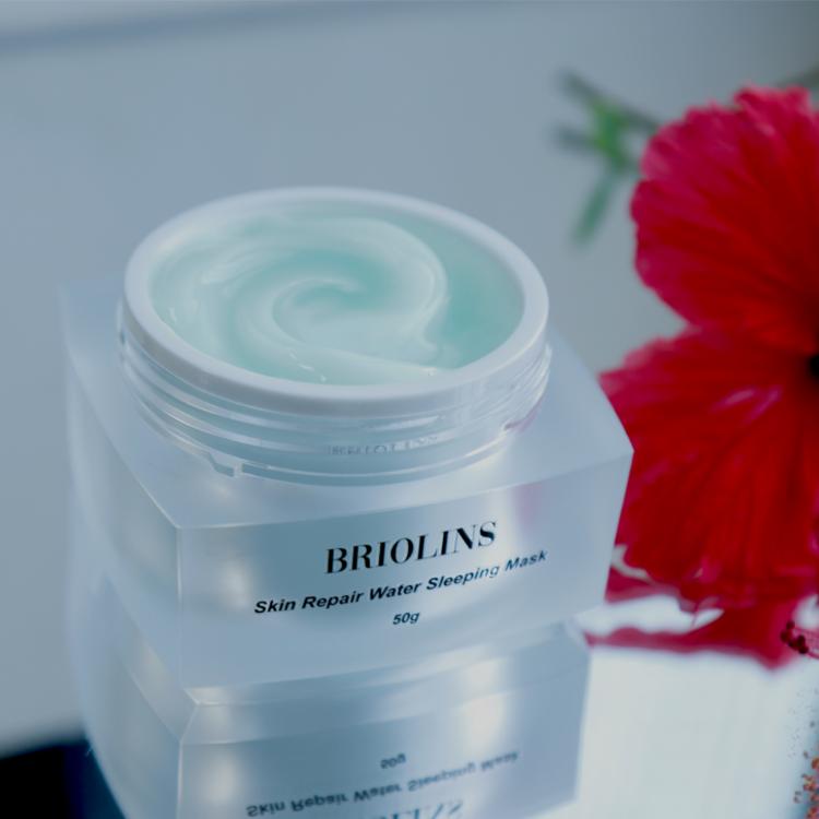 【Briolins碧歐倫思】素膚修護晚安凍膜(夜晚深層修復肌膚,早晨醒來~肌膚透明、亮麗)
