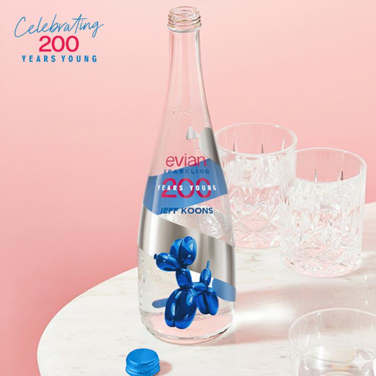 【法國evian 依雲】【🔥限量發售】200週年 evianｘJeff Koons 氣球狗 限量紀