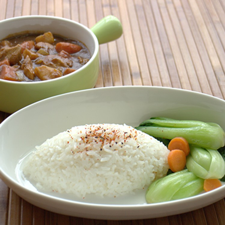 味豐堂料理店-日本House咖哩豬肉球球飯(白飯)