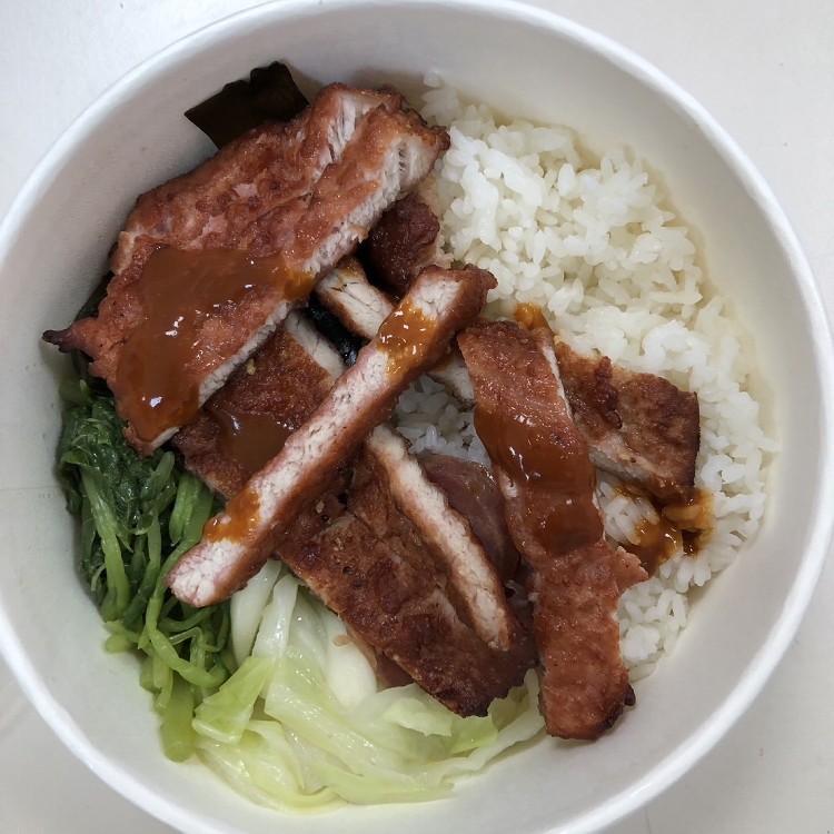炸紅糟肉便當