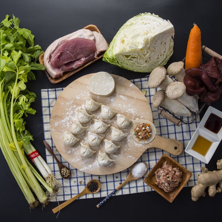 田園豬肉水餃(30粒)