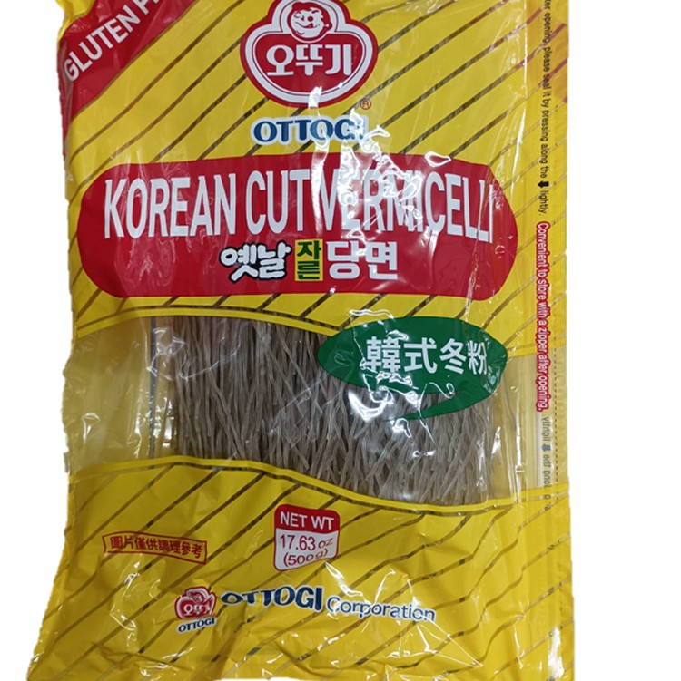 不倒翁冬粉(切斷.袋裝：500g/包)