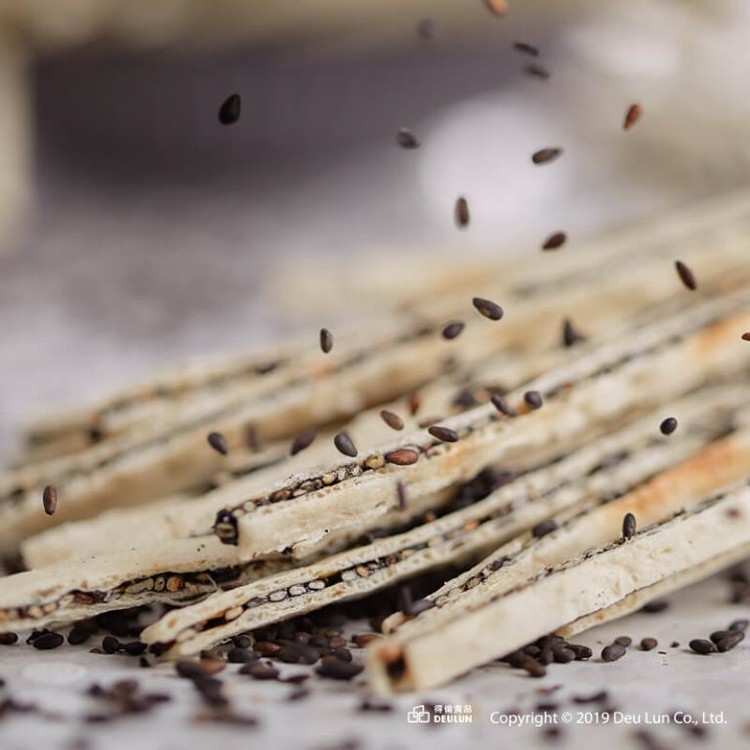鱈魚風味黑芝麻夾心