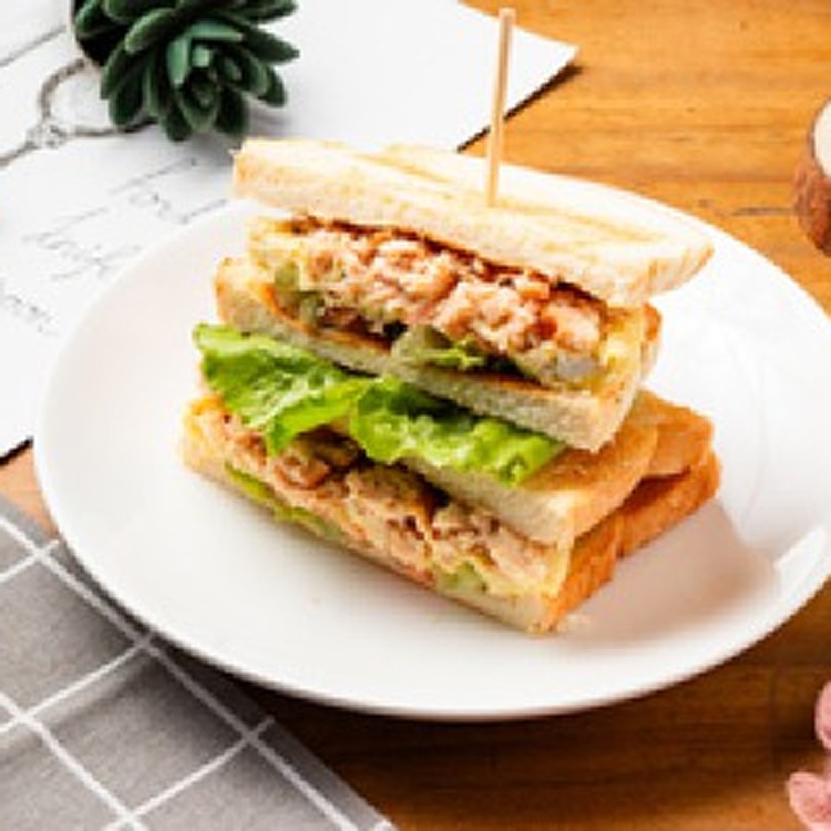 法式燻雞蛋全麥