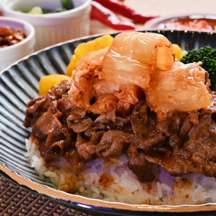 泡菜韓式燒牛飯
