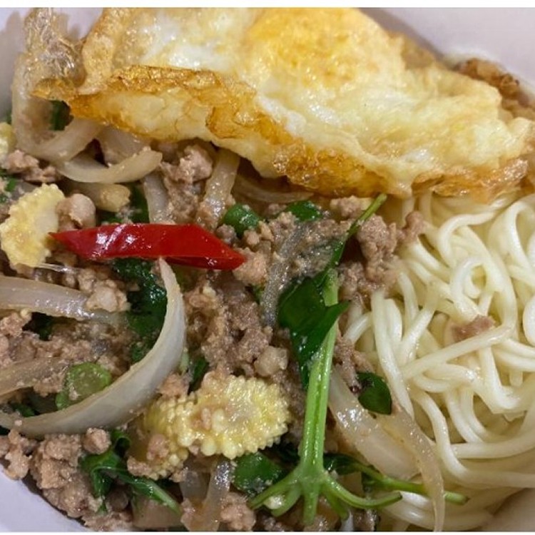 泰式打拋豬拌麵