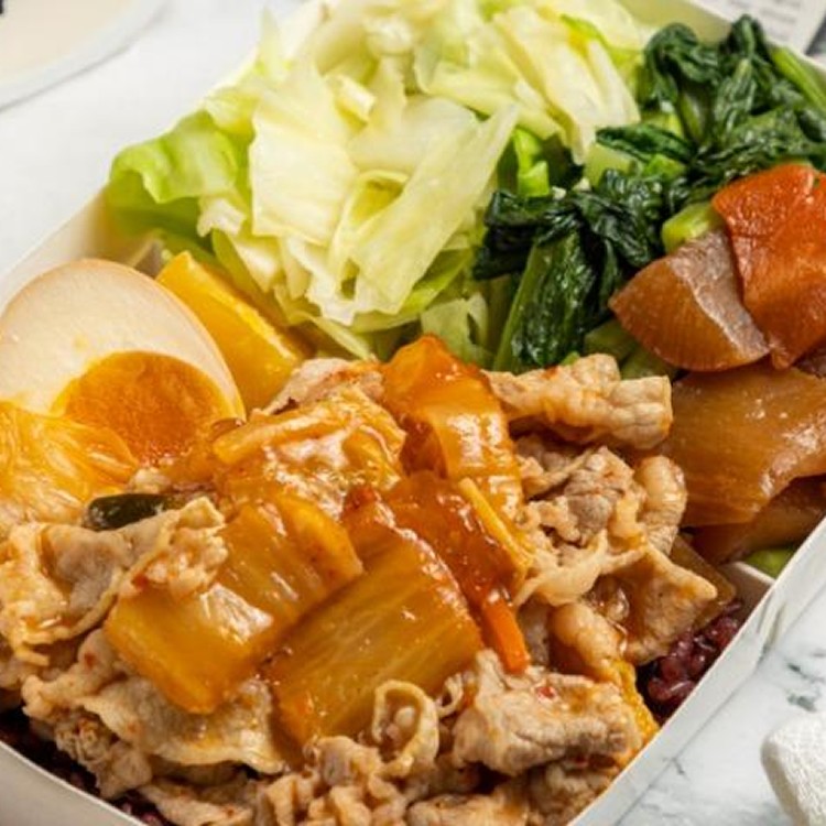 韓式泡菜牛肉餐盒