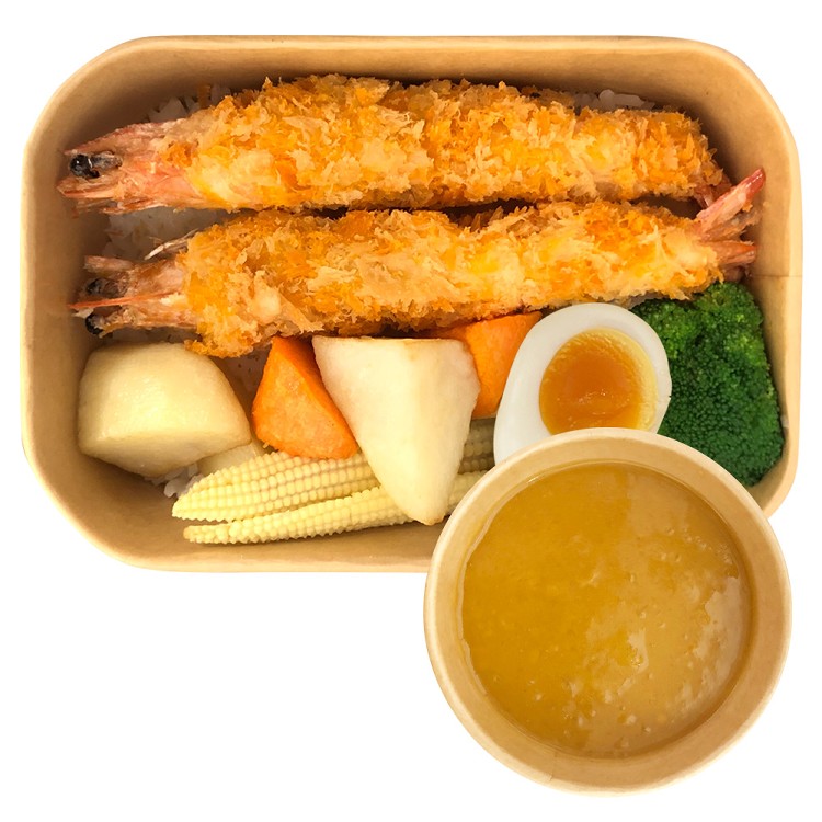日式咖哩飯-拉拉炸蝦