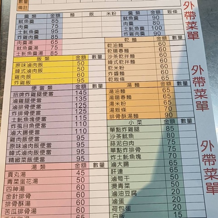 95元便當