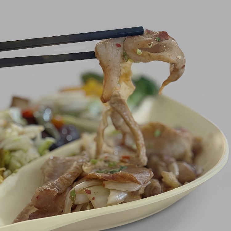 泰北烤松阪豬便當