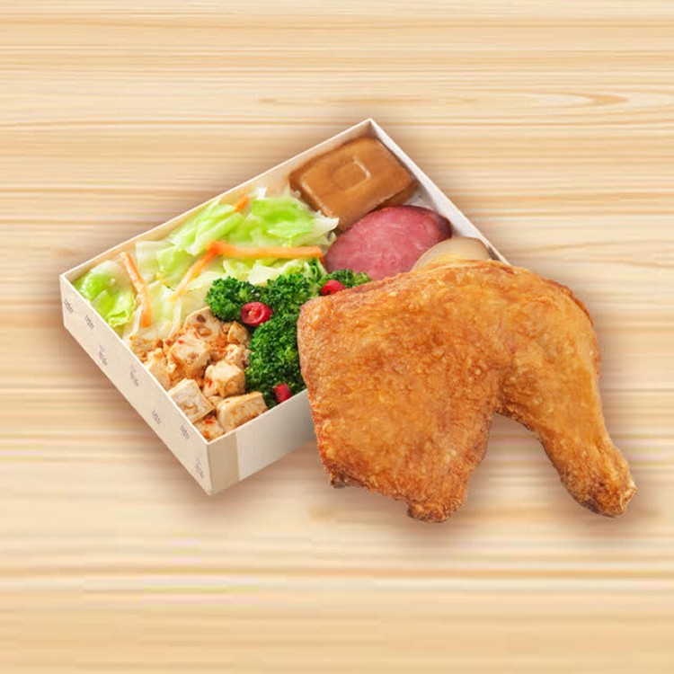 香酥雞腿飯包