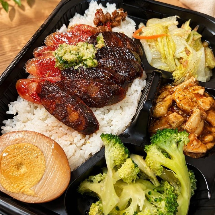 廣式臘味飯
