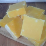 杏桃紅棕皂(NG品出清) 特價：$30