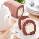 雪藏巧克力奶凍 甜蜜消暑聖品~巧克力奶凍捲 特價：$160