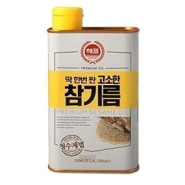 韓國思潮 SAJO 芝麻油 500ml