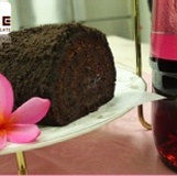 楓丹純巧克力蛋糕捲 特價：$180