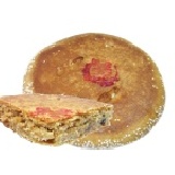 【心心麵包】傳統大餅 由冬瓜、葡萄乾等製作而成的古早味餅，是下午茶的絕配!!