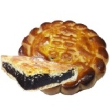 【心心麵包】烏豆沙大餅 滿滿的烏豆沙餡，下午茶真的不能沒有這味的餅!!