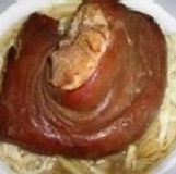 古早味滷筍絲腳庫(蹄膀)