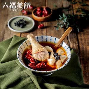 【六福美饌】粵亮私廚｜黑蒜菇菇燉雞腿