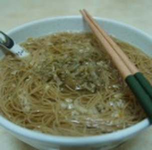 葷食冬菜-雞絲麵 特價：$53