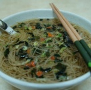 海鮮風味-雞絲麵