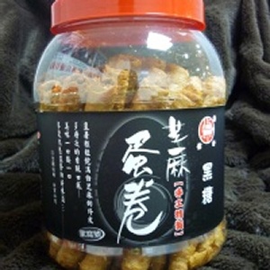 桶裝--黑糖蛋捲(蛋素)