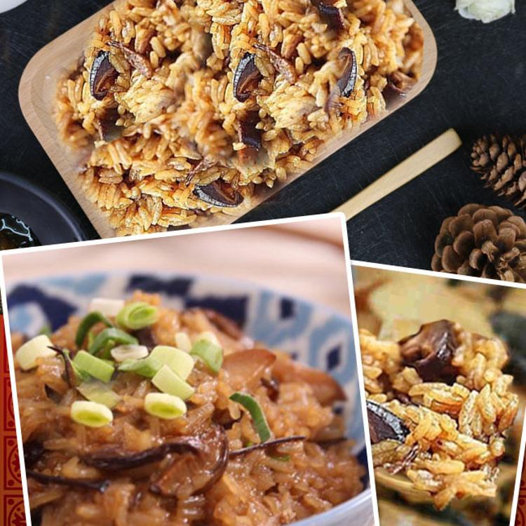 高興宴(大囍臨門)-南投特色金黃燴香菇素米糕600g(適合6人份)