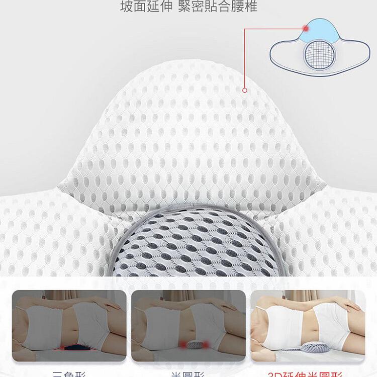 CS22 3D透氣護腰靠墊睡眠枕