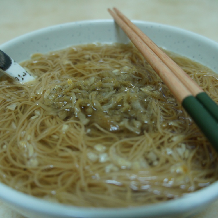 葷食冬菜-雞絲麵
