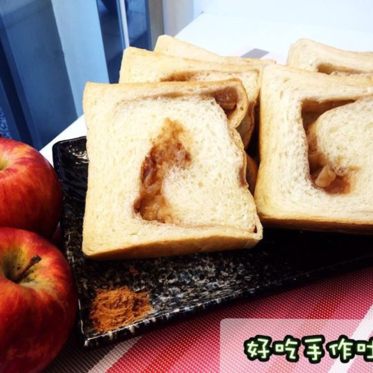 好吃手作吐司~肉桂蘋果