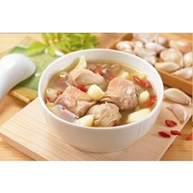 蒜頭雞湯